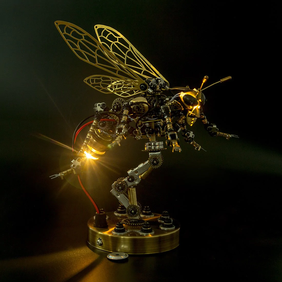 Avispa Mecánica Metal 3D