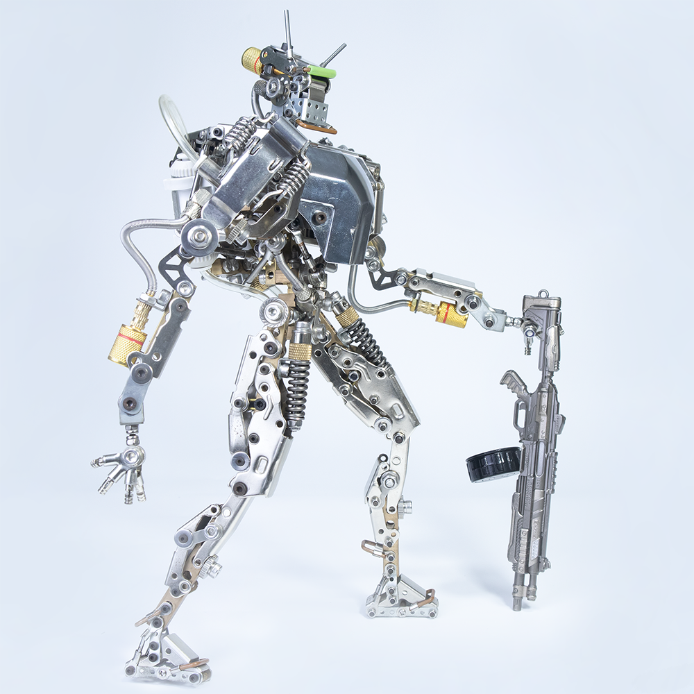 Figura Metal 3D 1200 piezas Decoración