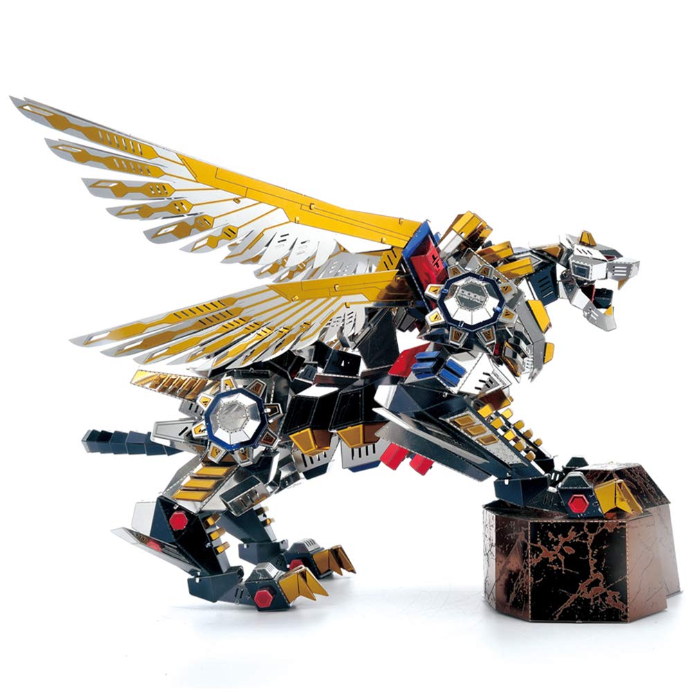 Tigre Volador Mecánico Metal 3D