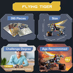 Tigre Volador Mecánico Metal 3D