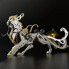 León Mutación Criatura Mitológica Metal 3D