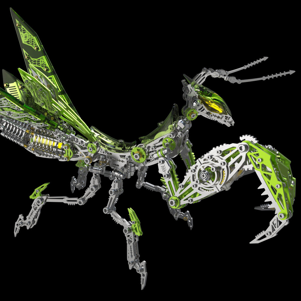 Mantis Mecánica Metal 3D 1200 piezas
