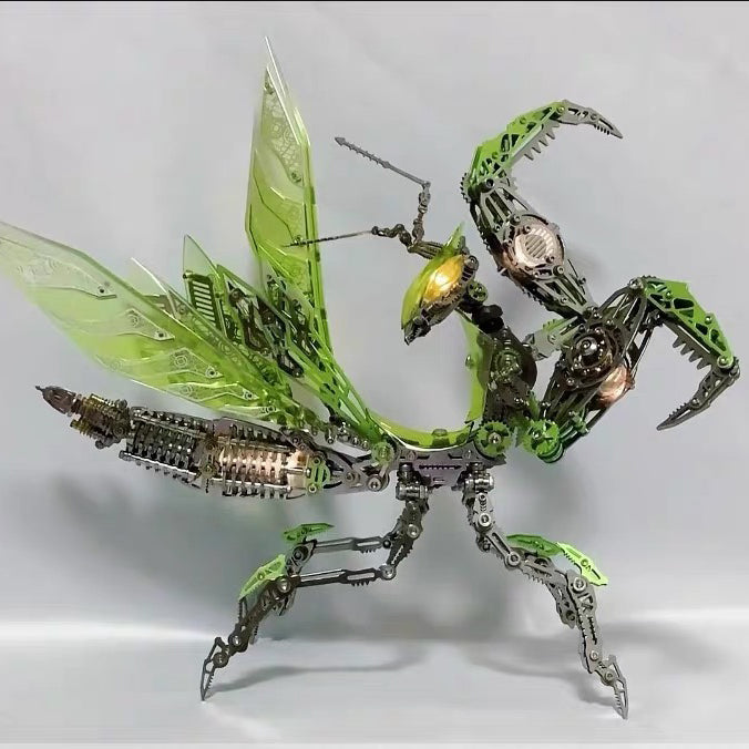 Mantis Mecánica Metal 3D 1200 piezas