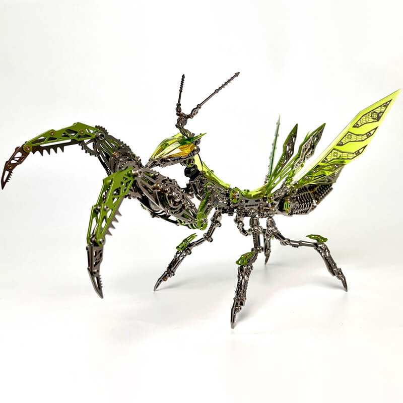 Mantis Mecánica Metal 3D 1200 piezas