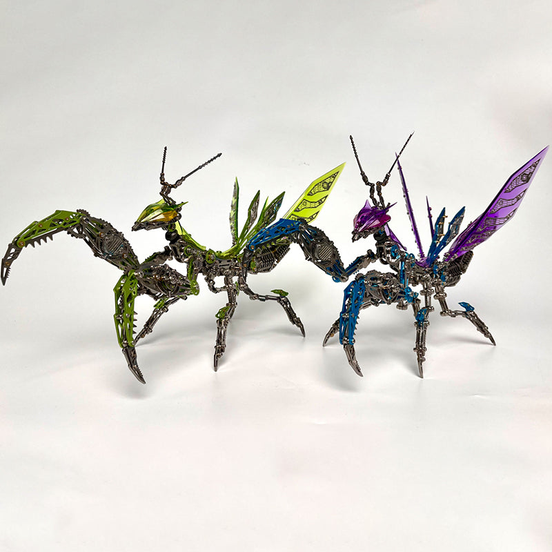 Mantis Mecánica Metal 3D 1200 piezas
