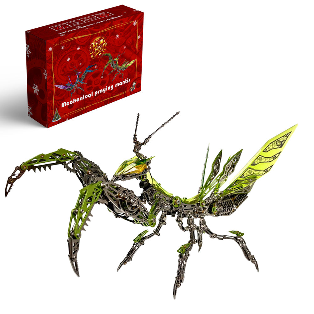 Mantis Mecánica Metal 3D 1200 piezas