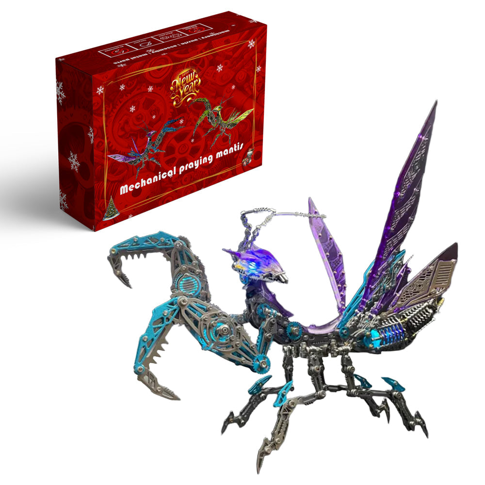 Mantis Mecánica Metal 3D 1200 piezas