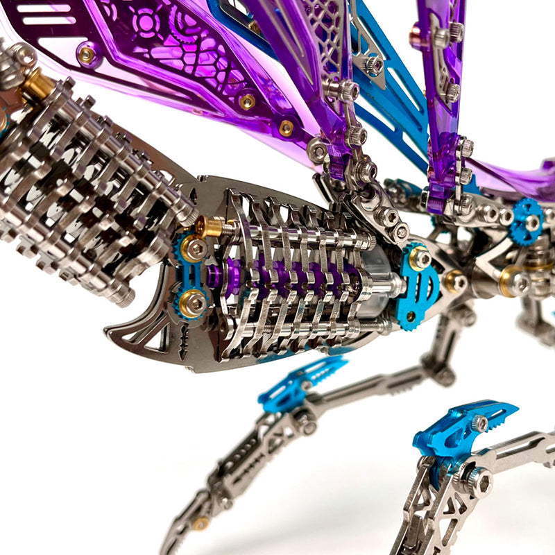 Mantis Mecánica Metal 3D 1200 piezas