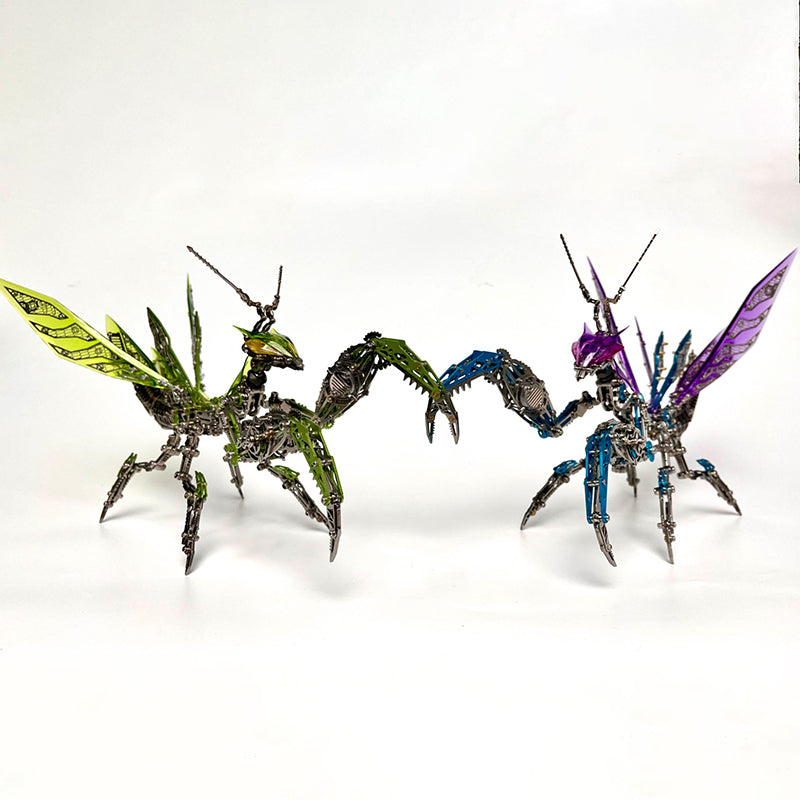 Mantis Mecánica Metal 3D 1200 piezas