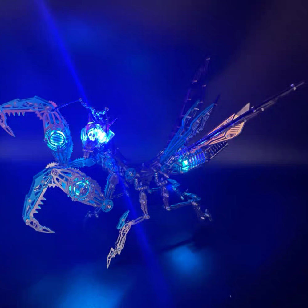 Mantis Mecánica Metal 3D 1200 piezas