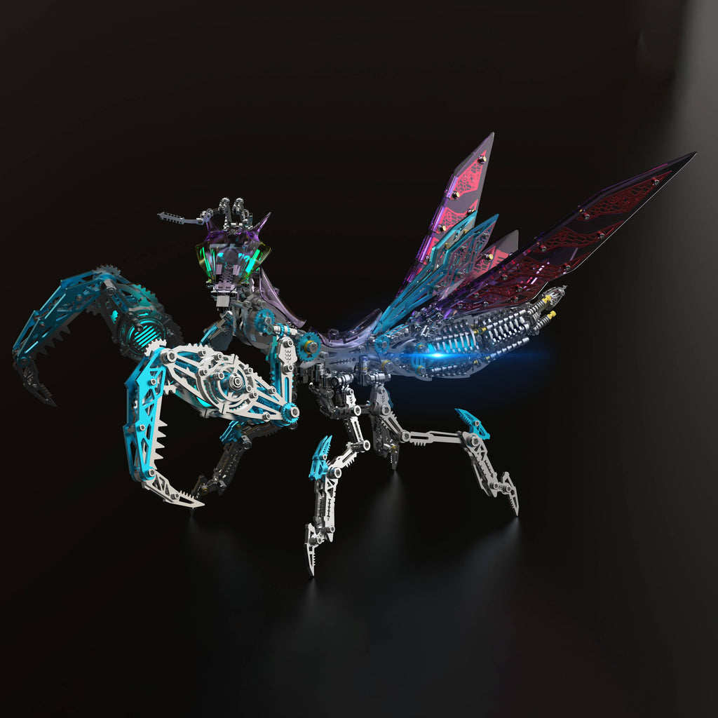 Mantis Mecánica Metal 3D 1200 piezas