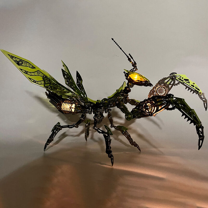 Mantis Mecánica Metal 3D 1200 piezas