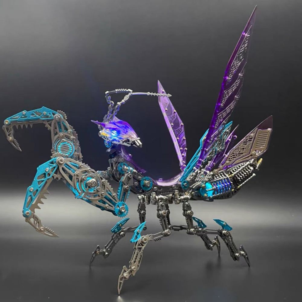 Mantis Mecánica Metal 3D 1200 piezas