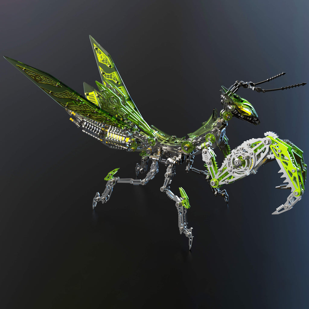 Mantis Mecánica Metal 3D 1200 piezas