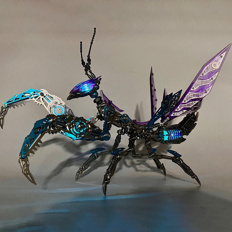 Mantis Mecánica Metal 3D 1200 piezas