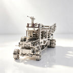 Camión Militar Camuflaje Mecánico Metal 3D