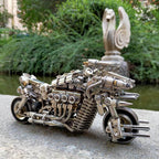 Motocicleta Mecánica Metal 3D 800 piezas