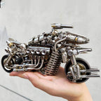 Motocicleta Mecánica Metal 3D 800 piezas