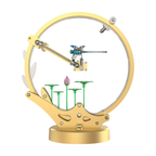 Libélula Mecánica Movible Metal 3D