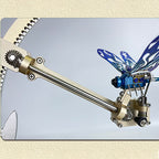 Libélula Mecánica Movible Metal 3D