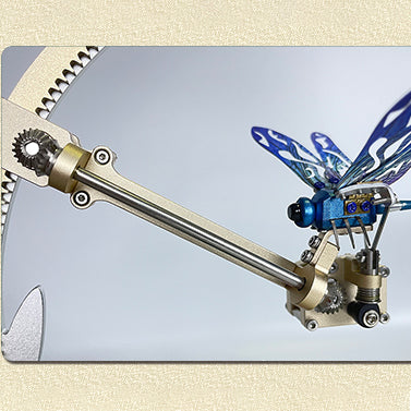 Libélula Mecánica Movible Metal 3D
