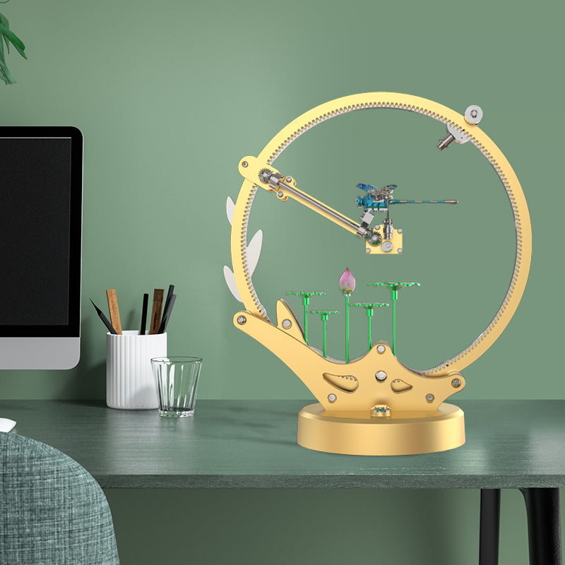 Libélula Mecánica Movible Metal 3D