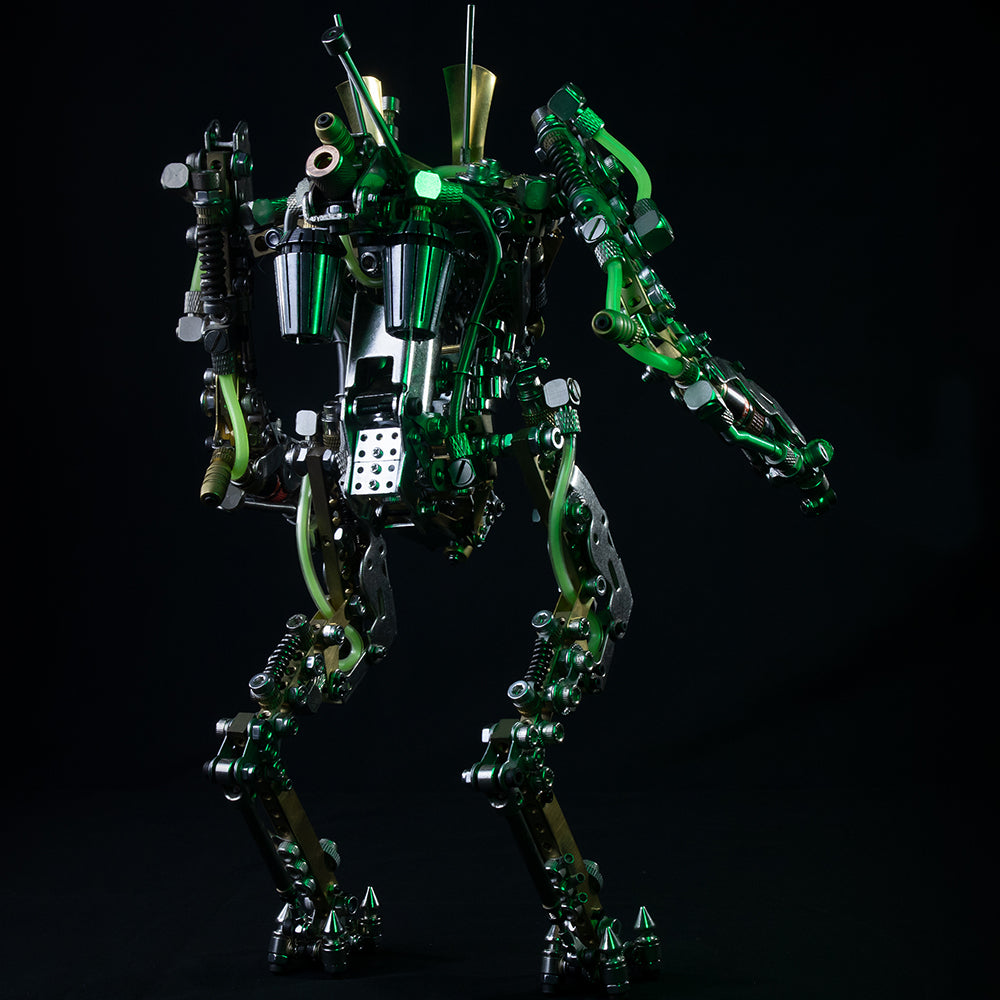 Robot Mecánico Metal 3D 1300 piezas Articulado
