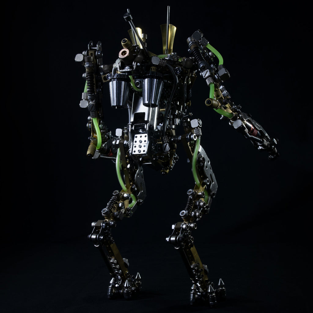 Robot Mecánico Metal 3D 1300 piezas Articulado