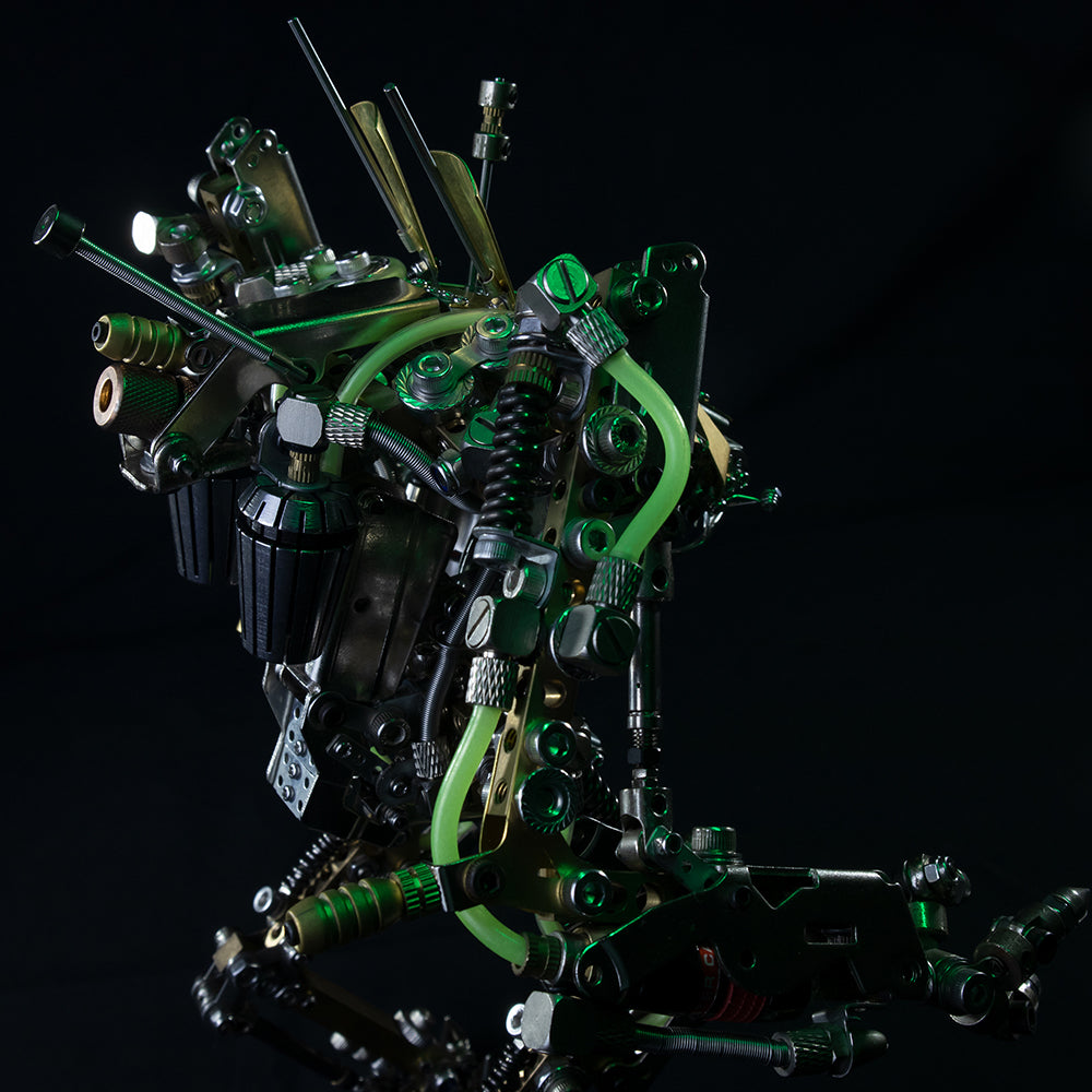 Robot Mecánico Metal 3D 1300 piezas Articulado