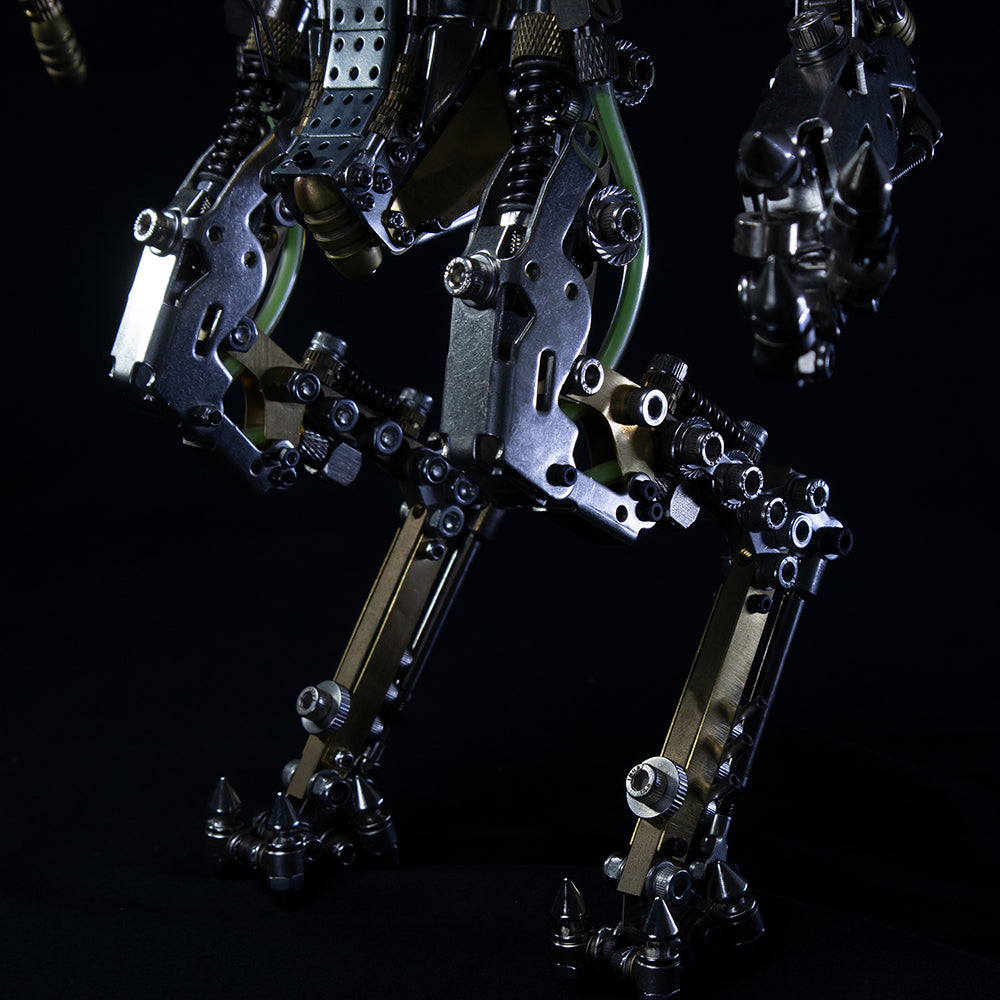 Robot Mecánico Metal 3D 1300 piezas Articulado