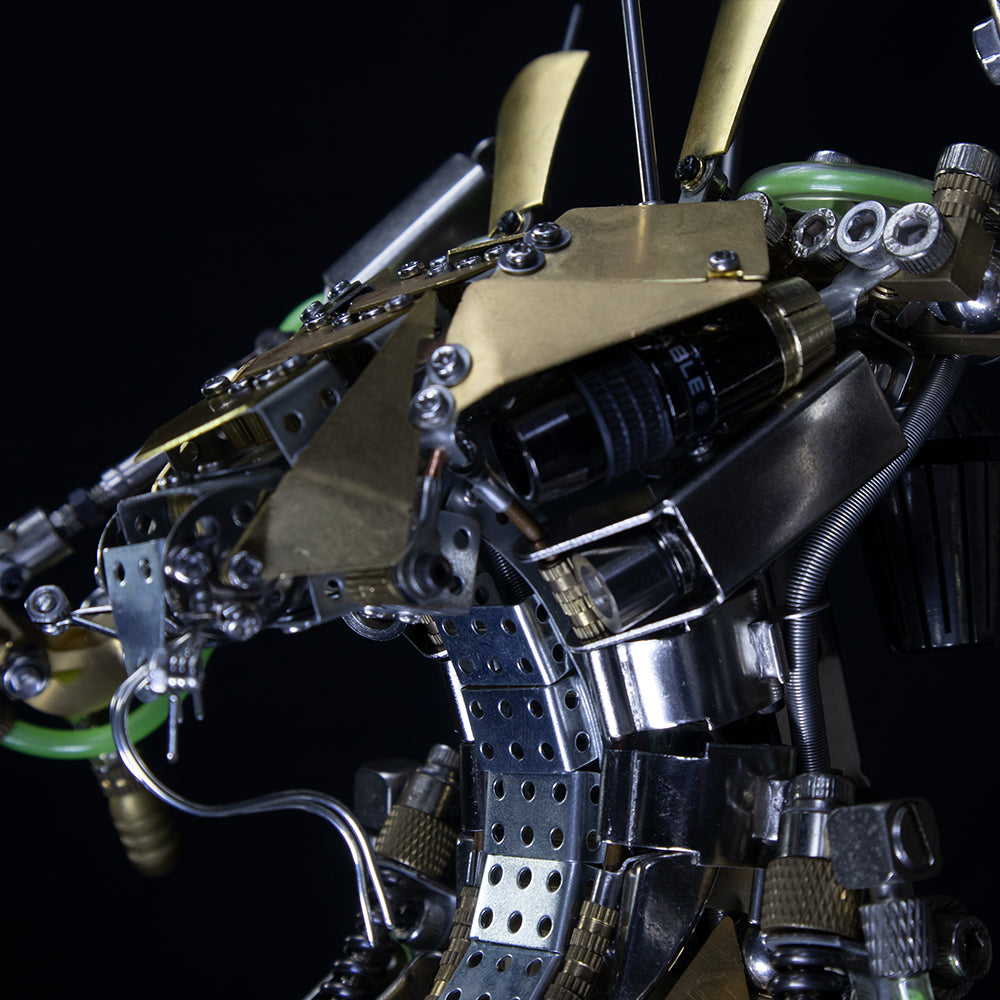Robot Mecánico Metal 3D 1300 piezas Articulado