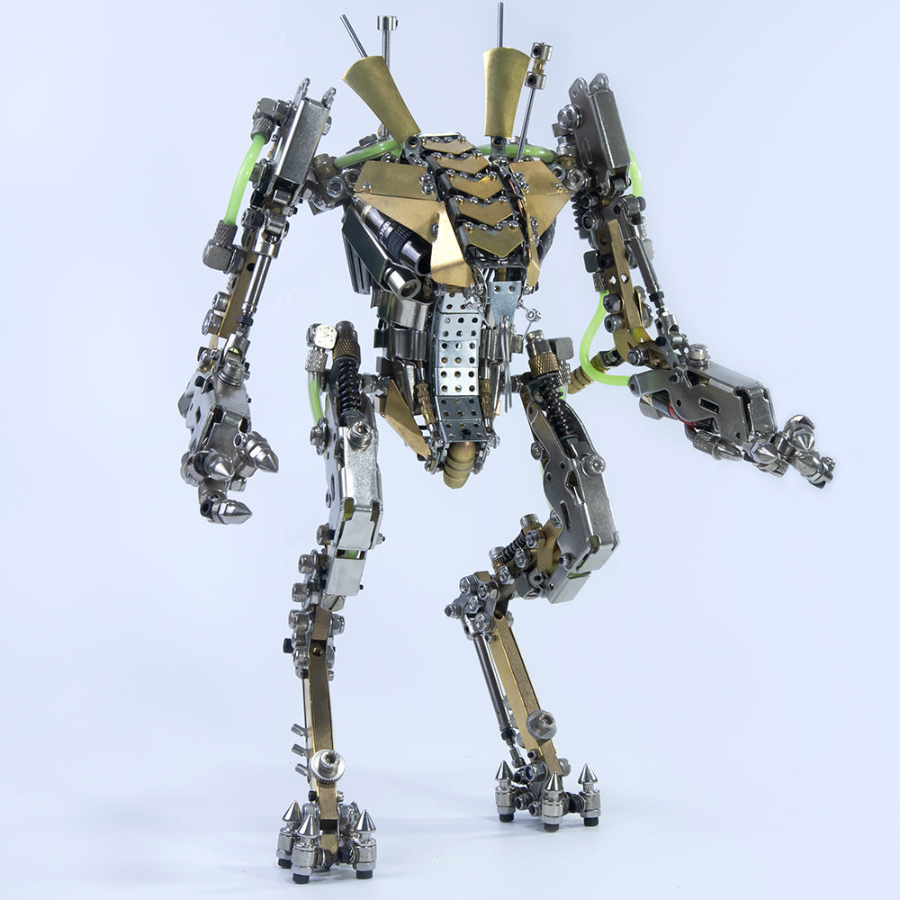 Robot Mecánico Metal 3D 1300 piezas Articulado
