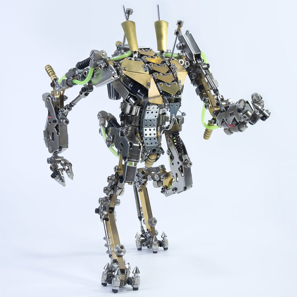 Robot Mecánico Metal 3D 1300 piezas Articulado