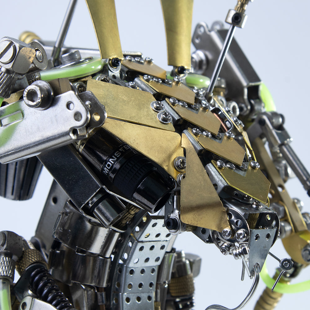 Robot Mecánico Metal 3D 1300 piezas Articulado