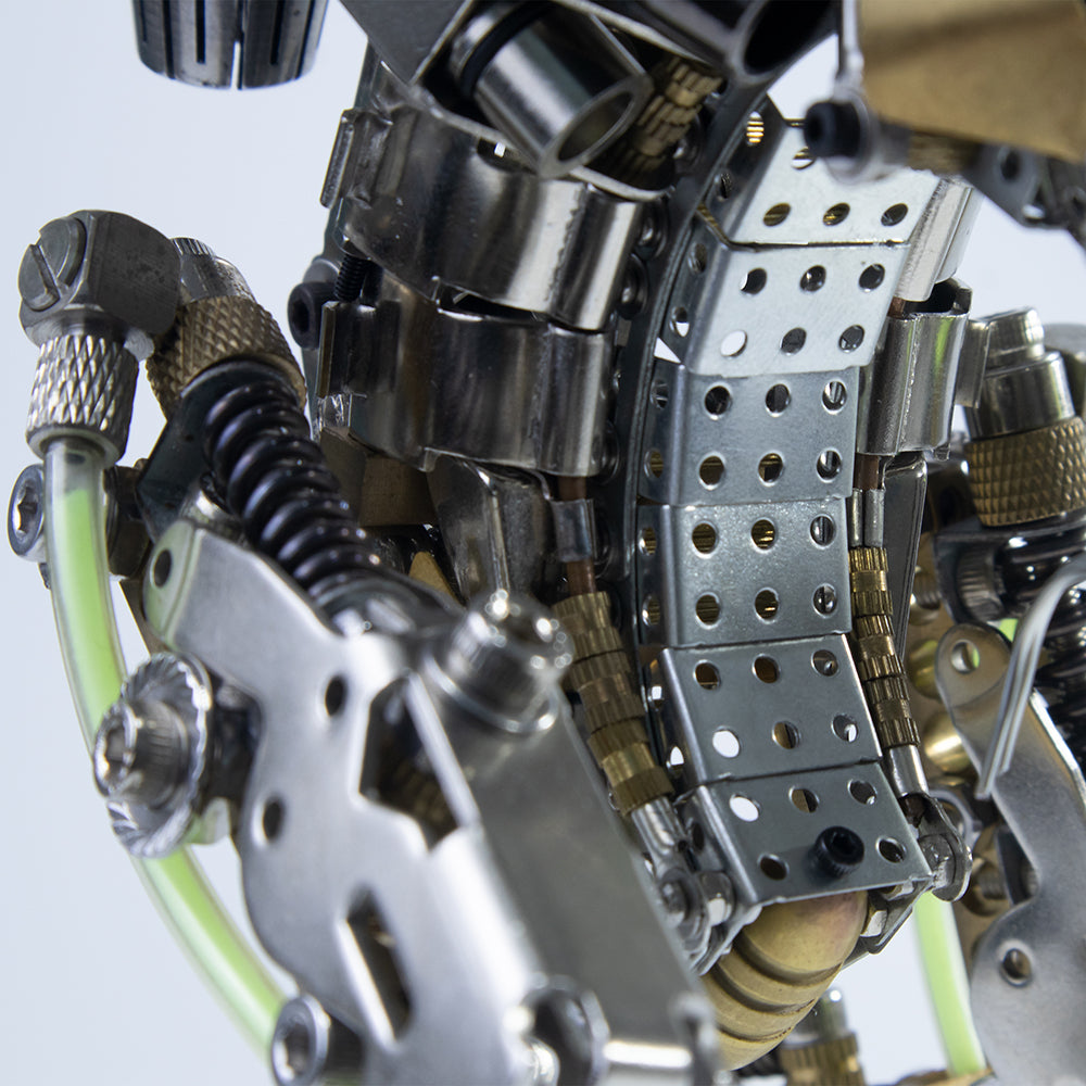 Robot Mecánico Metal 3D 1300 piezas Articulado