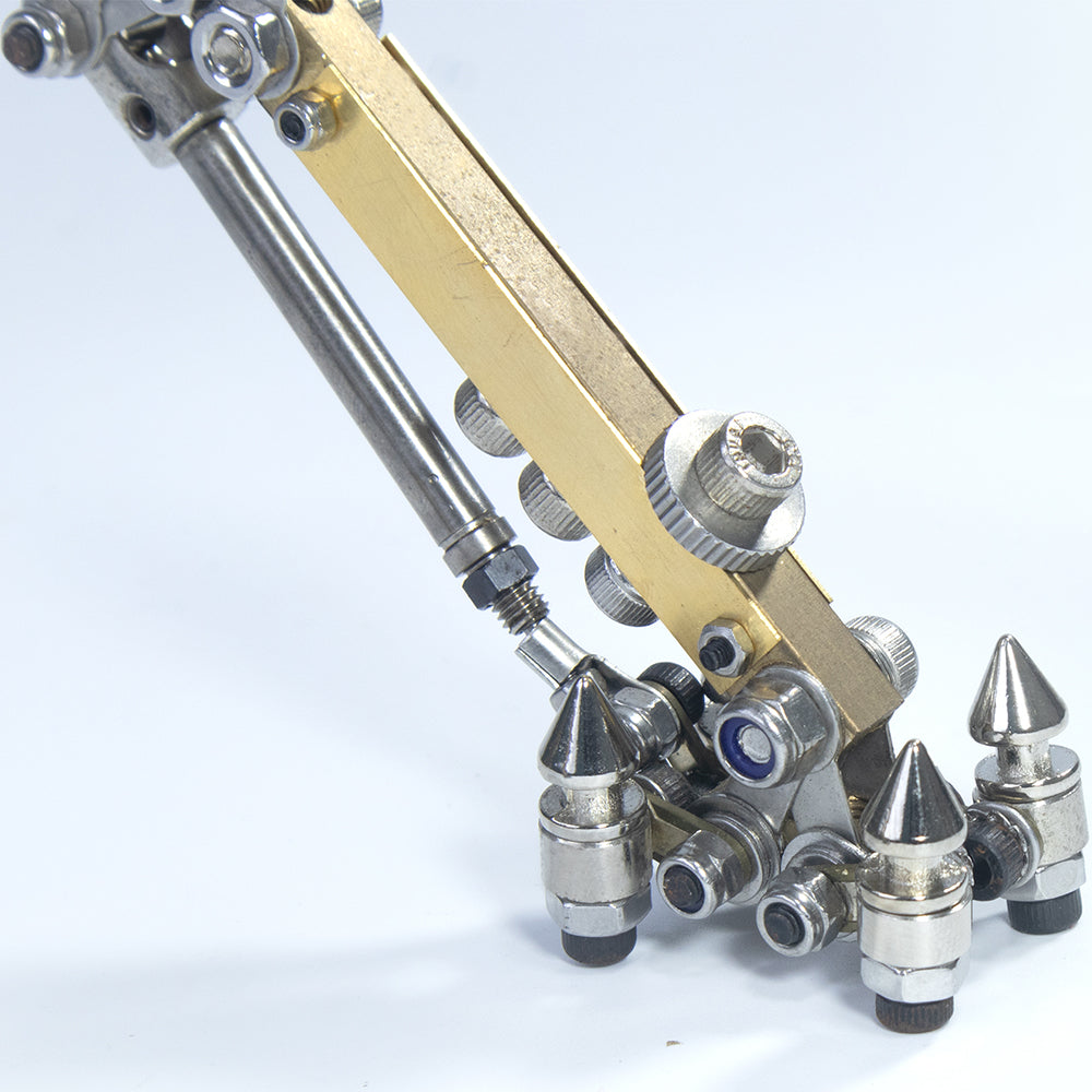 Robot Mecánico Metal 3D 1300 piezas Articulado
