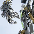 Robot Mecánico Metal 3D 1300 piezas Articulado