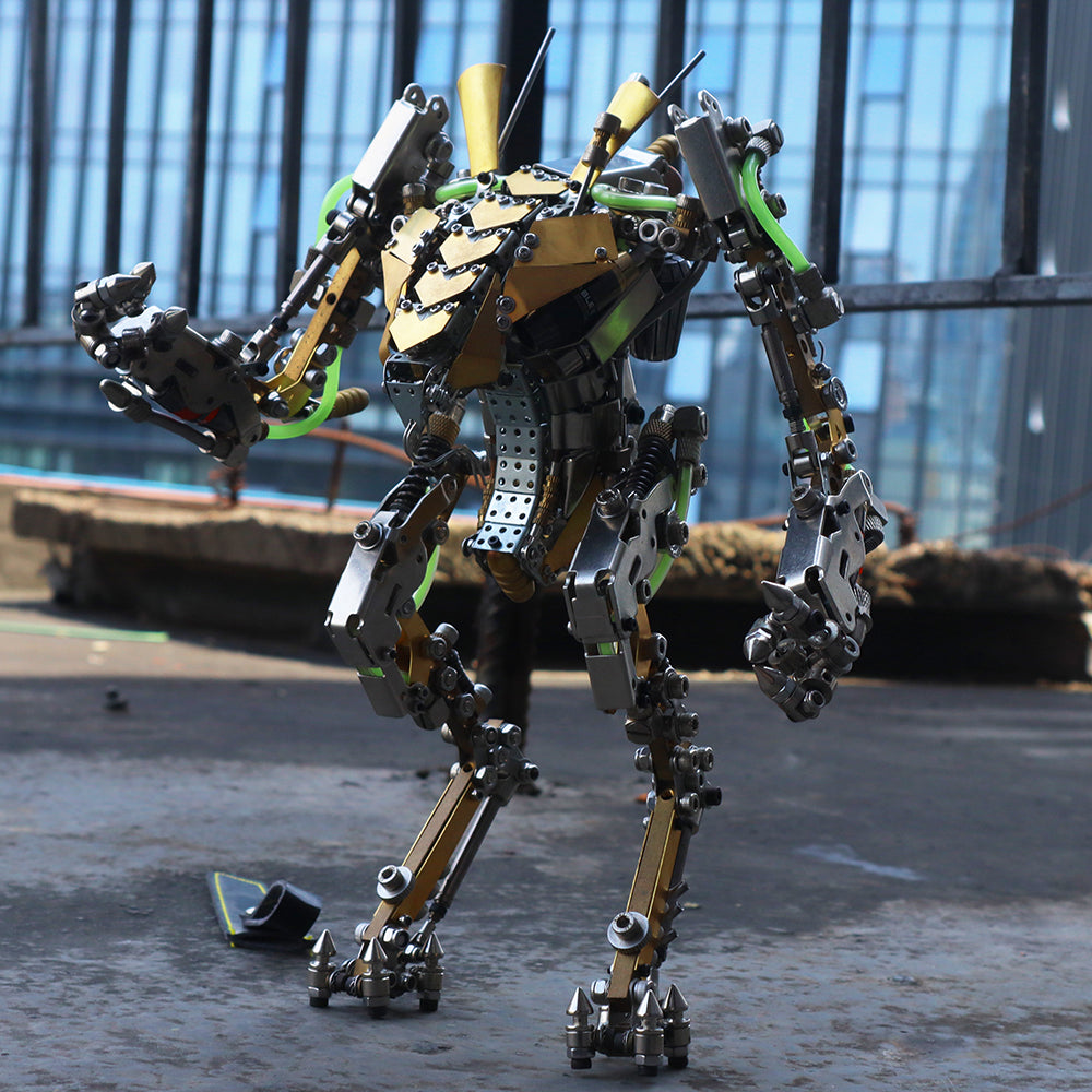 Robot Mecánico Metal 3D 1300 piezas Articulado