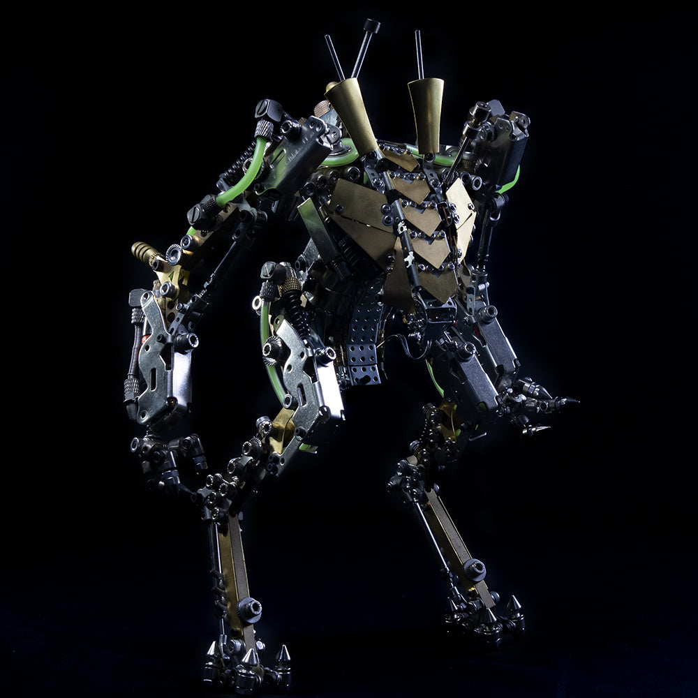 Robot Mecánico Metal 3D 1300 piezas Articulado