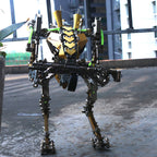 Robot Mecánico Metal 3D 1300 piezas Articulado