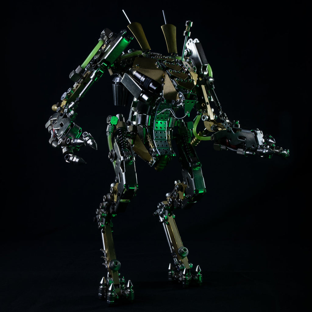 Robot Mecánico Metal 3D 1300 piezas Articulado