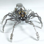 Araña Mecánica Giratoria Metal 3D con Luces