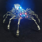 Araña Mecánica Giratoria Metal 3D con Luces