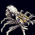 Araña Mecánica Giratoria Metal 3D con Luces