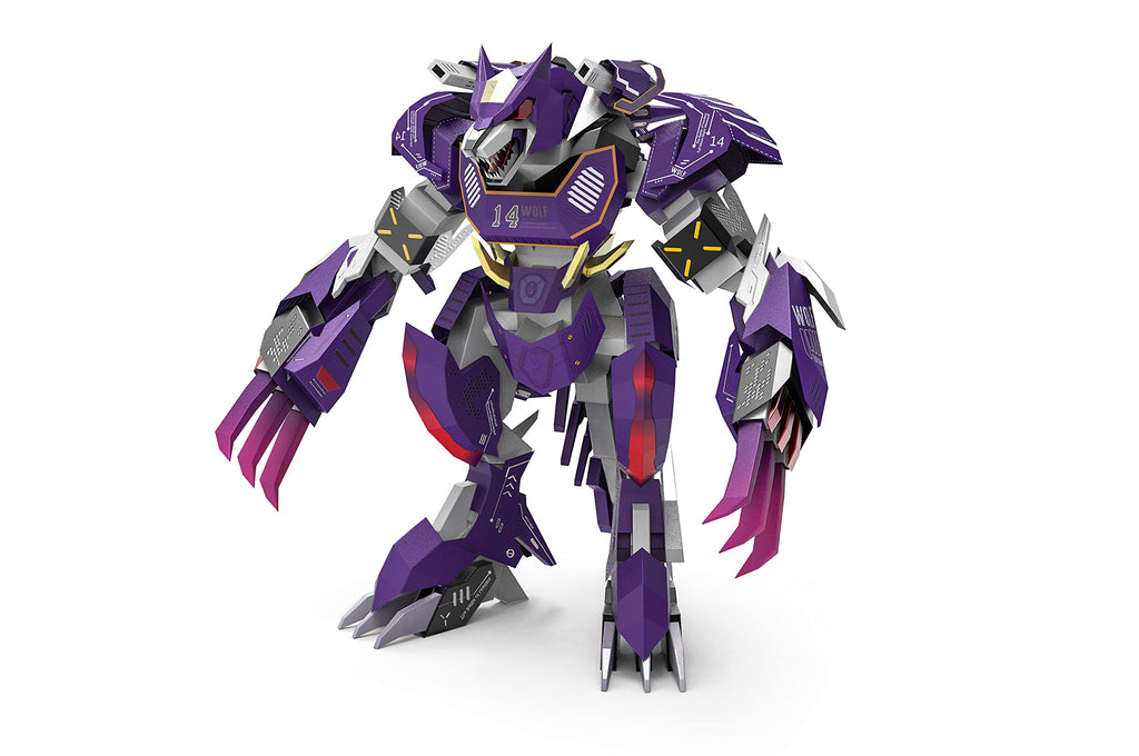 Lobo Mecánico Metal 3D