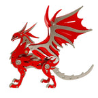Pterosaurio Criatura Mítica Metal 3D