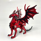Pterosaurio Criatura Mítica Metal 3D