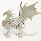 Pterosaurio Criatura Mítica Metal 3D
