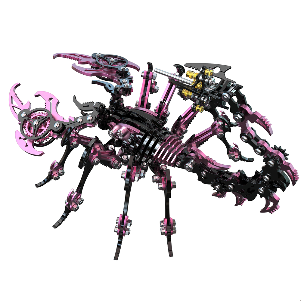 Escorpión Premium Coleccionable Metal 3D