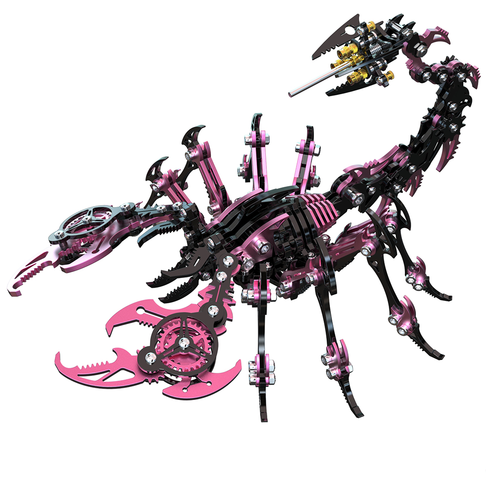 Escorpión Premium Coleccionable Metal 3D